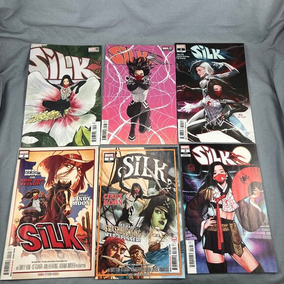 Silk Marvel Comic Book Lot of 10 Asst Issues 2021-2023 Series +Cover Variants - Picture 2 of 3